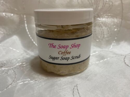 Coffee Sugar Soap Scrub Moisturizing Exfoliating Anti Cellulite, Face Eyes Body