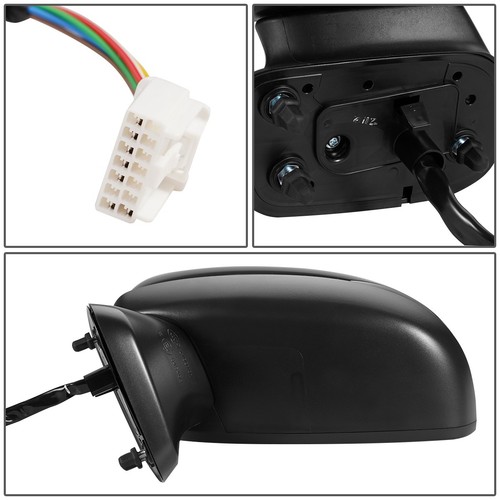 FOR 15-20 HONDA FIT OE STYLE POWERED+HEATED+TURN SIGNAL DRIVER LEFT SIDE MIRROR - Picture 4 of 5