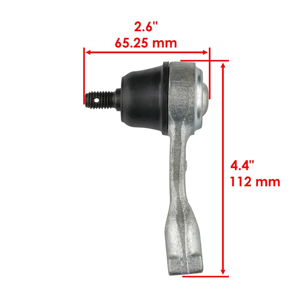 Extremos de barra de amarre para Kawasaki Mule 520 550 KAF300 1997 1998 1999 2000 2001 02 03 04 Foto 3 de 4