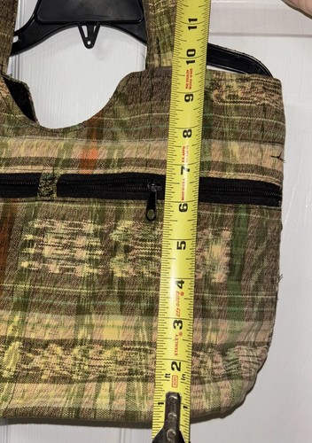 Guatemalan Huipil Hand Woven Embroidered Boho Hand Bag (w/ 2 Padded Straps) - Picture 12 of 14
