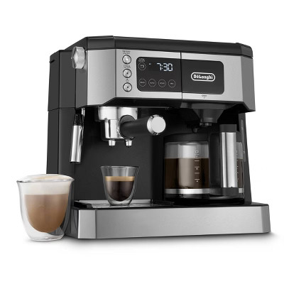 DeLonghi 32 Unzen Espressomaschine Maschine Brüher Schwarz All-in-One Kombination Kaffee - Bild 1 von 6