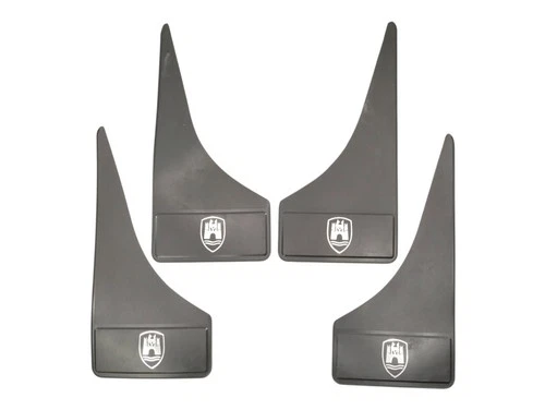 Vintage Wolfsburg Mudflap Set 75-84 VW Rabbit GTI Pickup MK1 Mud Flaps