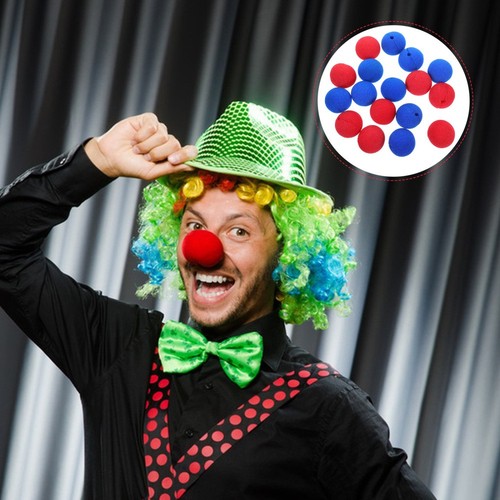 40 Pcs Christmas Carnival Clown Nose Prop Noses Bulk Decorations Sponge - Picture 6 of 12