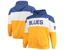 NHL St Louis Blues Hooded Sweatshirt New Mens Big & Tall Sizes $80