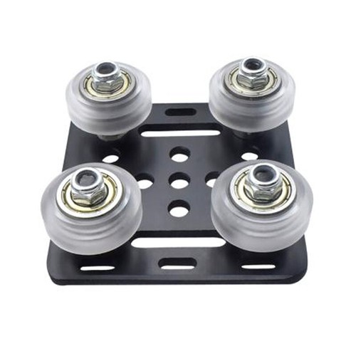 3D Printer V shot gantry Slide plate Set with pulley For 2020 aluminum profiles - Afbeelding 4 van 5