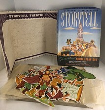 Vintage Rare Storytell Theatrical Screen Play Set 1940s Little Red Riding Hood