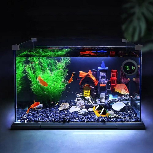 Aquarium Fish Tank Temperature Sensor Gauge Digital Thermometer New U3C2 - Picture 7 of 15