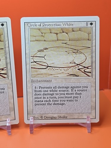 ⚪️⚪️⚪️ (4) 1994 MAGIC The Gathering COP: WHITE REVISED 3RD EDITION PLAYED ⚪️⚪️2 - Picture 5 of 10