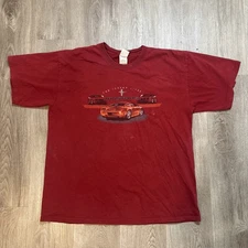 Vintage Ford Mustang Men’s Graphic T Shirt Red Size XL