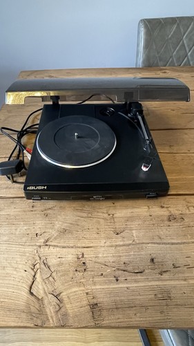 Bush MTT1 Plattenspieler 2 Geschwindigkeiten Vinyl Schallplattenspieler