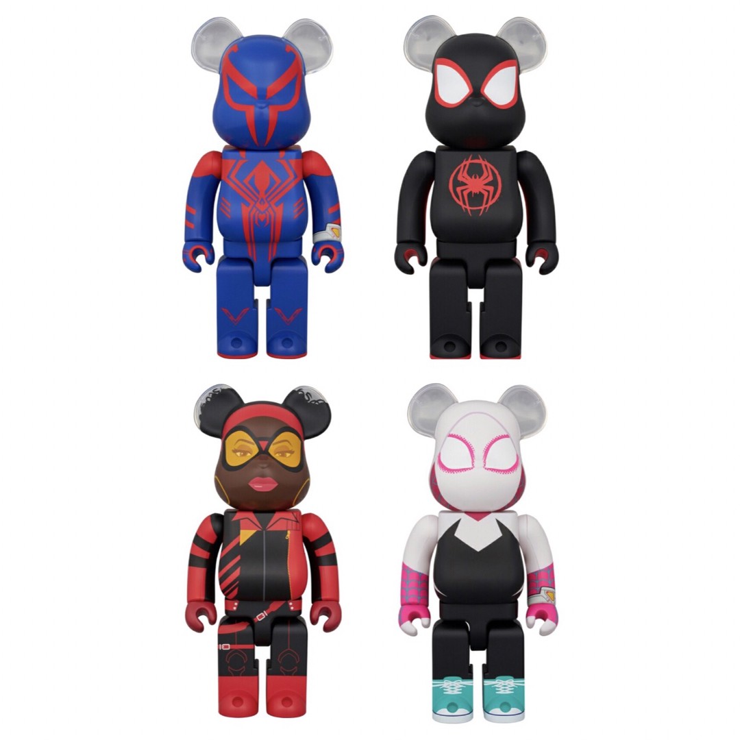 BE@RBRICK - BE@RBRICK SPIDER-GWEN 400％ BE@RBRICK SPIDER-GWEN 400% Bearbrick Medicom Toy Figure New