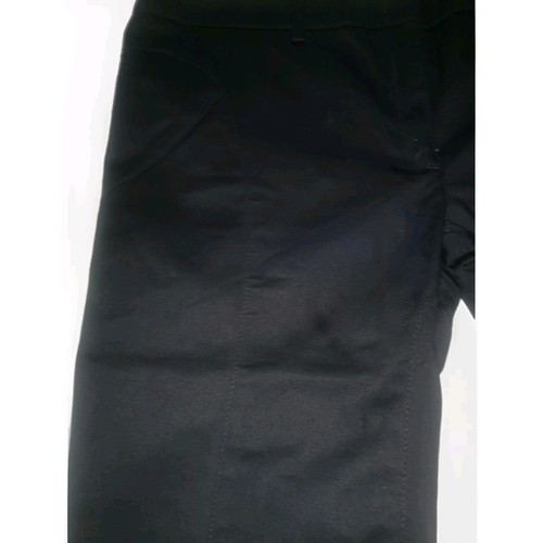 Alexander McQueen Capri Pants Pedal Pushers Black Jodhpur Marking Back Pockets - Picture 4 of 16