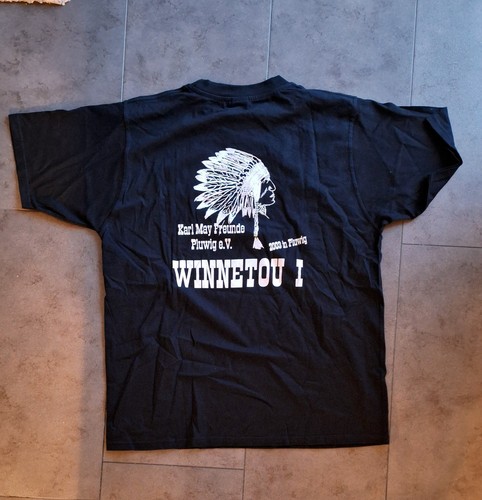 Karl May T-Shirt "2003 Winnetou I", Karl May Freunde Pluwig, ungetragen, XL - Bild 2 von 3