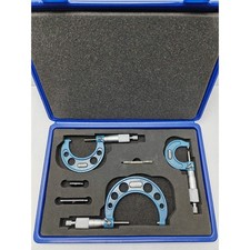 WESTWARD 4KU86 Micrometer Set,Outside 4KU86