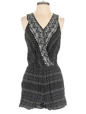 Mossimo Supply Co. Women Black Romper M