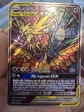 Moltres & Zapdos & Articuno GX SM210 Sm Holo