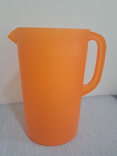 2 Rubbermaid 1 Gallon 2qt Pitcher Bright Sheer Orange Tangerine Teal Aqua Color - Picture 22 of 24