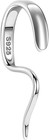 925 Sterling Silver Fake Lip Piercings Cyberpunk Real Lip Rings Faux Lip Cuff Bo