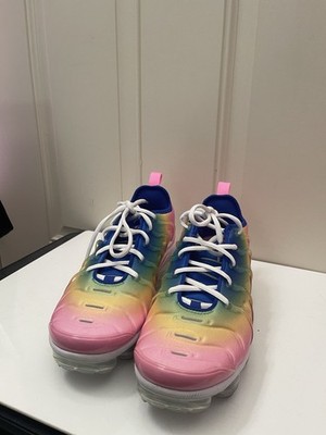 Nike Air Vapormax Plus Cotton Candy Rainbow Pink Shoes FJ4550-606 Women's Size 9