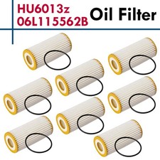 Set 8 Engine Oil Filters for A3 A4 A6 Q3 A5 Arteon Atlas Beetle GTI