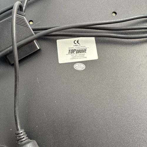 Top drive logic racing wheel model JT 426 with pedals, working - Picture 6 of 6