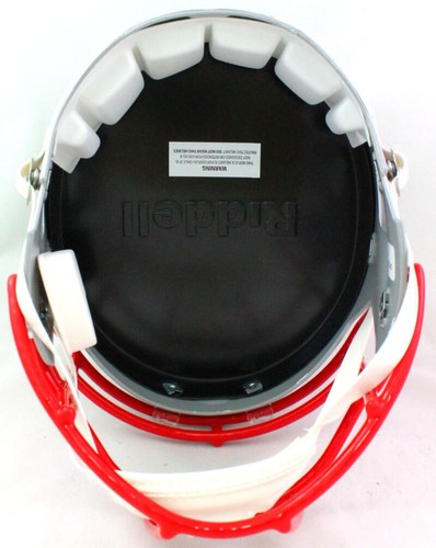 Ty Law Autographed New England Patriots F/S Speed Helmet w/ HOF- Beckett W*Black - Picture 5 of 5
