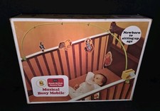Sears Vintage 70's Winnie the Pooh Musical Crib Mobile Original Box Works