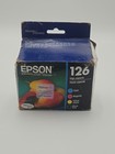 4 OPAKOWANIA Oryginalne wkłady atramentowe OEM Epson 126 Czarny cyjan purpurowy żółty Exp 11/25 