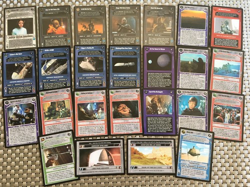 Star Wars CCG 54 Premiums EPP ECC EJP OTSD JPSD 2PG FJP Boba Leia Han Vader - Bild 2 von 4