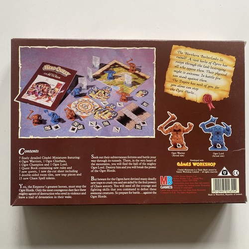 Hero Quest Vintage Against the Ogre Horde Expansion Pack Boxed & Complete - Picture 3 of 7