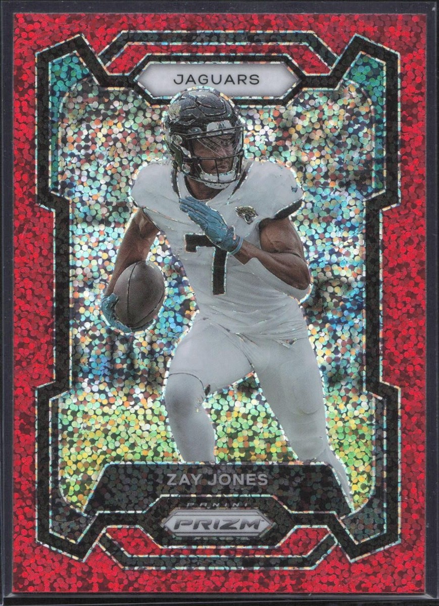 2023 Panini Prizm #141 Zay Jones Red Sparkle Prizm SP Jaguars | eBay