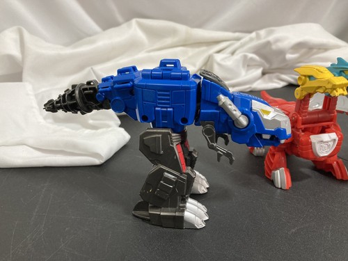 Playskool Transformers Rescue Bots Dino Bot T-Rex Optimus Prime Bumblebee Chase - Bild 4 von 12
