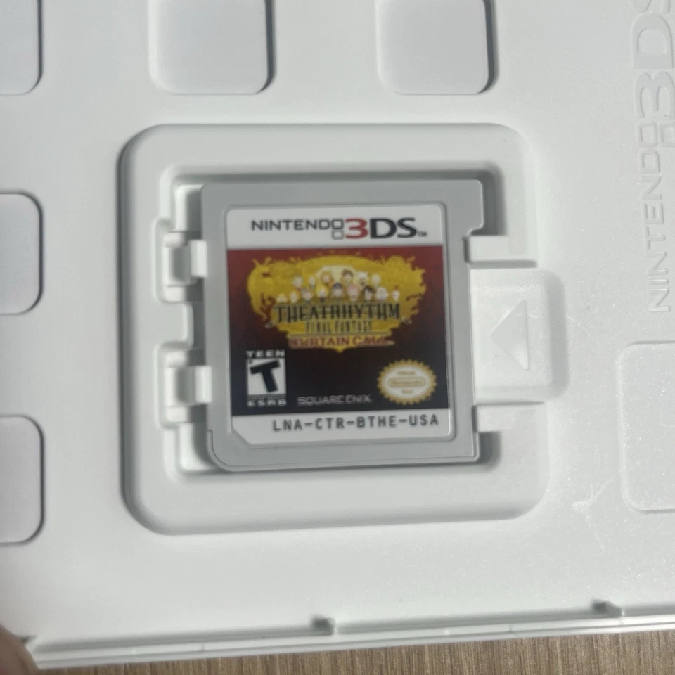 Theatrhythm Final Fantasy: Curtain Call (Nintendo 3DS, 2014) CIB Complete - Image 3 of 4