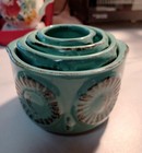 Rare Owl Nested 4 Measuring Cups Ceramic Cottagecore Masterclass Vintage Style