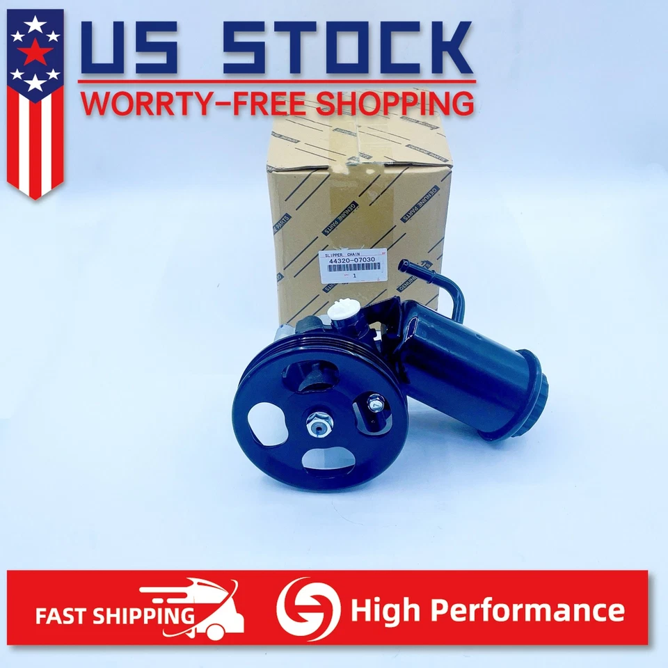 OEM For Toyota Tacoma 4Runner T100 New Power Steering Pump with Pulley Reservoir - Imagem 2 de 4