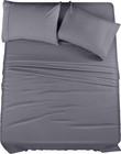 Utopia Bedding Queen Sheet Set – 4 Piece Bed Sheets for Queen Size Bed, Soft and