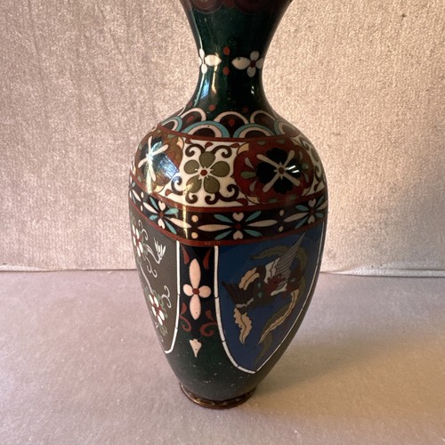 Cloisonne Vase - Bild 1 von 15
