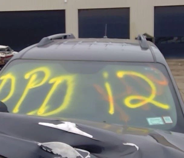 2015 GMC Acadia Front Driver Left LH Door Trim Panel in Black - Image 3 of 4