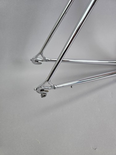 Juego de marcos Hans Lutz Alpe d’Huez Columbus KL Campagnolo 52 cm vintage frame stee - Imagen 15 de 23