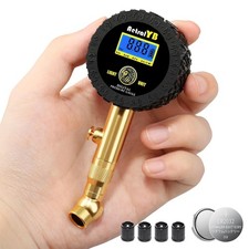 Digital Tire Pressure Gauge, 1.5 inch LED Display, Air Pressure Gauge for Tires