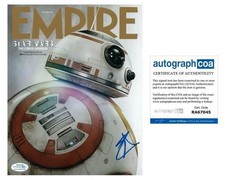 Star Wars BB-8 Ben Schwartz Signed Autographed 8x10 Photo Force Awakens ACOA