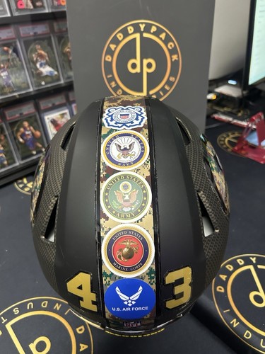Troy Polamalu Autogramm Full Size Helm Authentic Salute to Service Speedflex - Bild 7 von 9