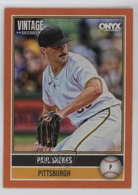 2026 Onyx Vintage Orange 2/75 Paul Skenes #OV-PASK 0j81