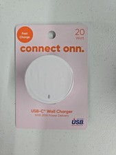 Onn Fast Charger 20 Watt USB-C Wall Charger