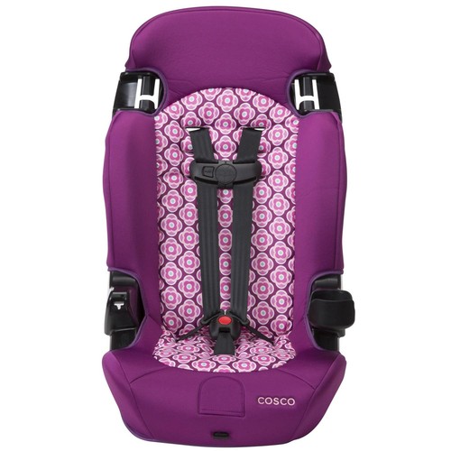 Booster Car Seat Toddler Unisex Kid Purple 2-in-1 Rosette Forward-facing Harness - Picture 15 of 24