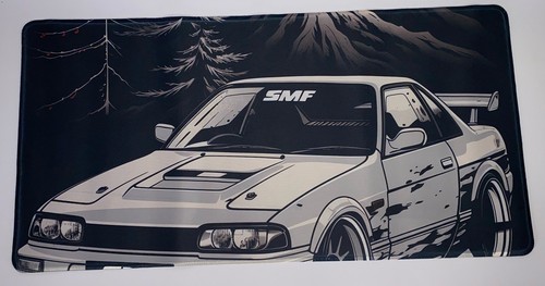 Mouse Pad SMF Race Sleek Car Large Rubber, Gaming Mat 23.2 in x 11.8 in - 第 1/10 張圖片