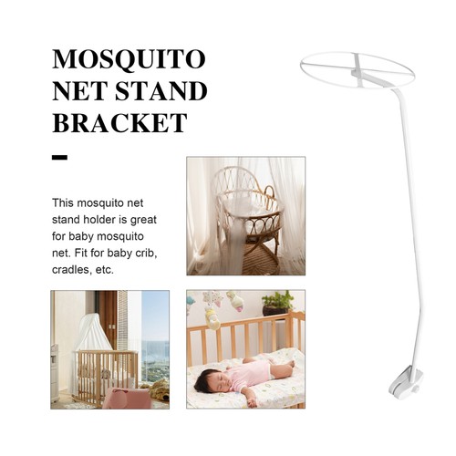 Baby Crib Net Canopy Children's Mosquito Pole Support Hook Stand - Picture 2 of 12