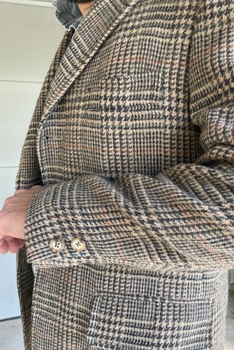 J Press Men’s Sports Coat 40R Irish Tweed Donegal Mist Cashmere Made In USA 3/2 - Bild 13 von 13