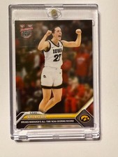 CAITLIN CLARK 2023-24 Topps Bowman U Now Card #61 Breaks Maravich Scoring Record