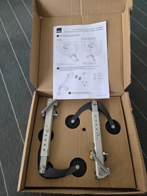 Alber E-Fix , E-motion, Twion Kippstützen mit Aufbockfunktion  NEU / OVP  Silber